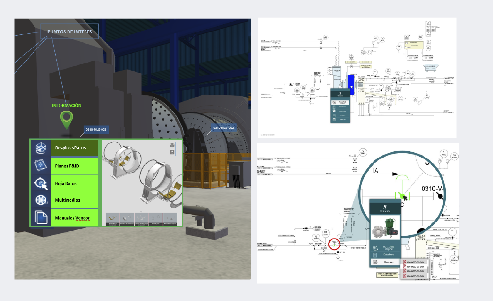 Cliente es : Minera Salares Norte – Goldfields <br><br>Elaboración E Implementación Del Sistema De Gestión Documental Interactivo (Sgdi) Basado En Plantas Virtuales Y Diagramas P&Id´S