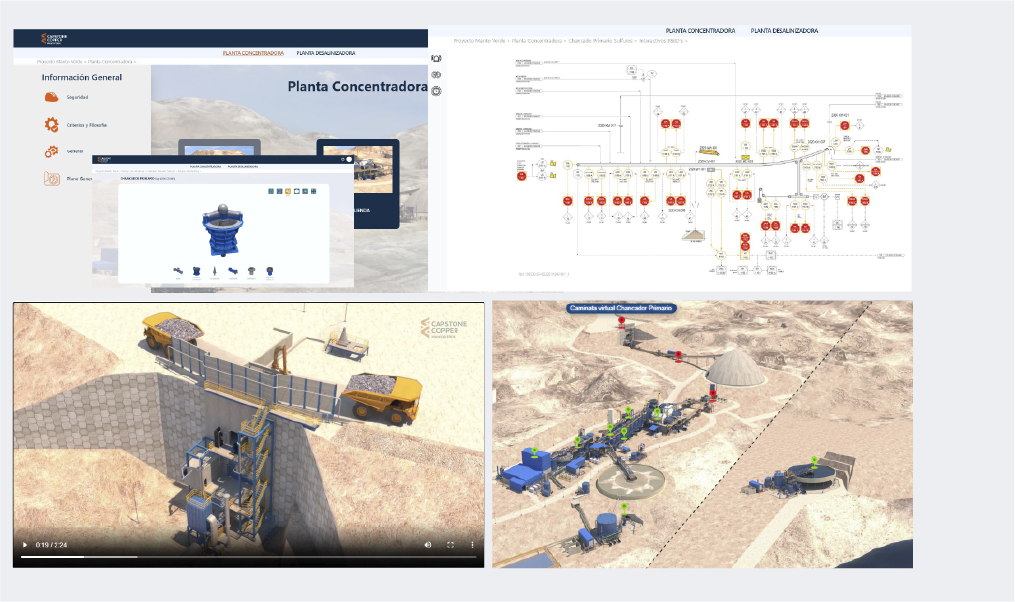 Cliente es : Minera Mantoverde – Capstone Copper – Ripp Consulting<br><br>Elaboración De Los Manuales Interactivos De Operación Y Mantenimiento Del Proyecto Planta Concentradora & Expansión Desaladora